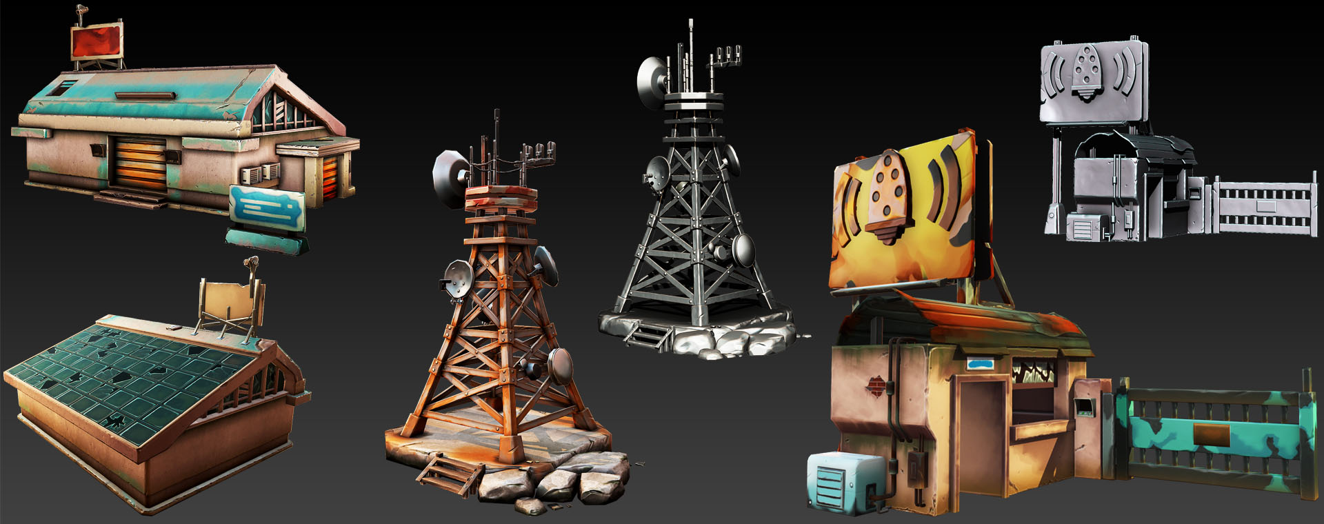 Game helmet props