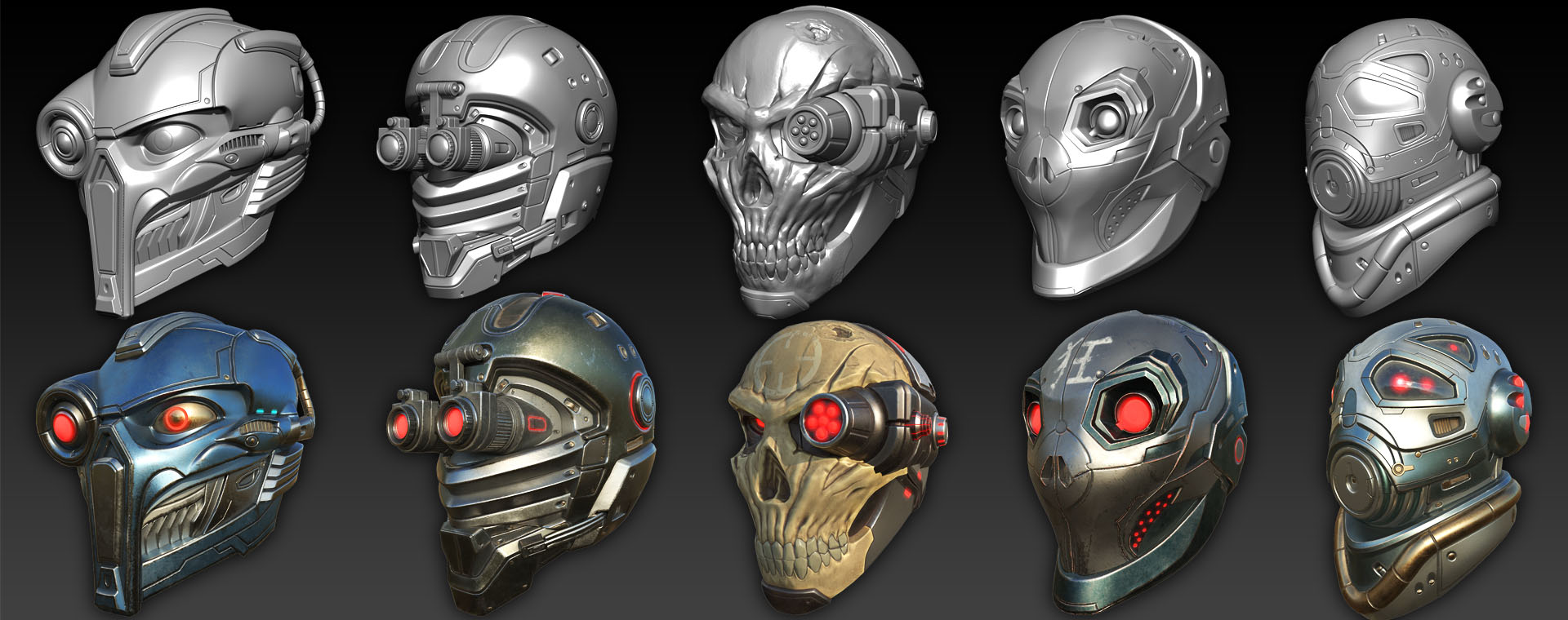 Game helmet props