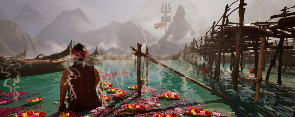 Banaras ghat environment II