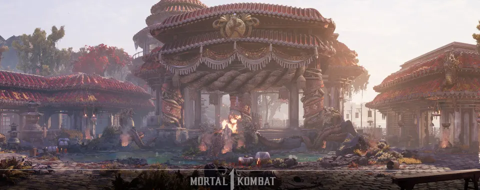 Mortal Kombat 1 dragon pavilion arena