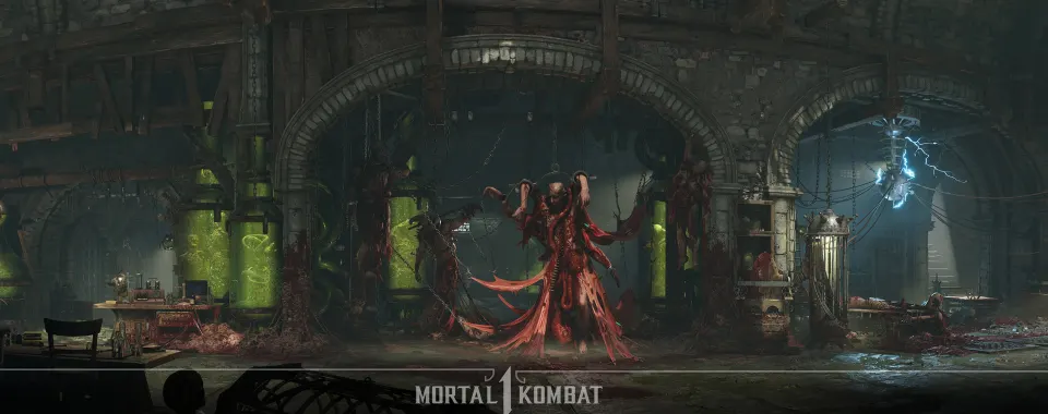 Mortal Kombat 1 arena environment