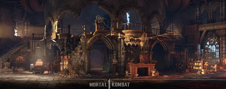 Mortal Kombat 1 arena environment
