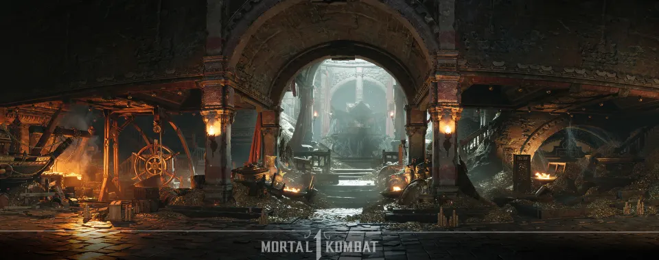 Mortal Kombat 1 arena environment